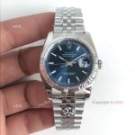 AR Factory V2 Rolex Datejust 36 MM Blue Dial Jubilee Watch Rolex ár SWISS 3135 MOVEMENT